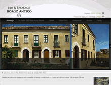 Tablet Screenshot of bebborgoantico.com